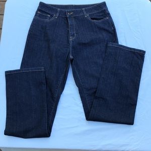 LL Bean Classic Fit Straight Jeans size 12 Tall